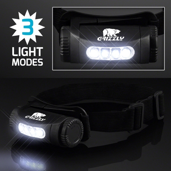 Wearable LED Head Light, Hands Free Lighting - Image 1