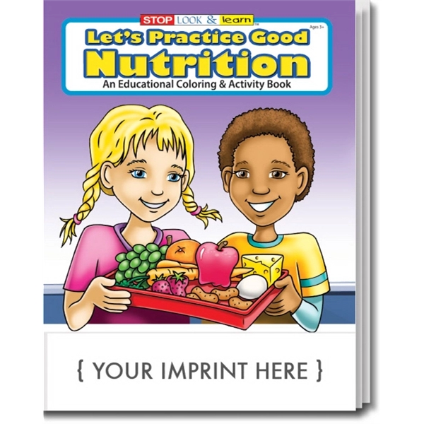 Let's Practice Good Nutrition Coloring and Activity Book - Image 1