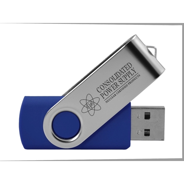 Swivel USB Thumb Drive - 8 GB - Image 3