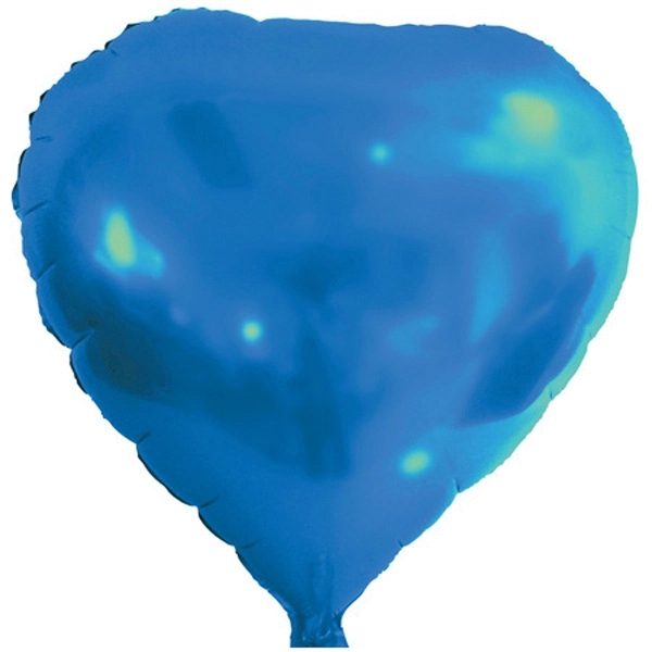 17" Shaped Foil Balloon-Heart - Image 2