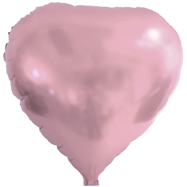 17" Shaped Foil Balloon-Heart - Image 4