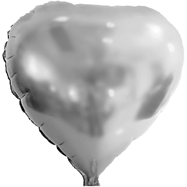 17" Shaped Foil Balloon-Heart - Image 8
