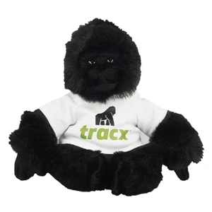 10" Gorilla with t-shirt and full color imprint