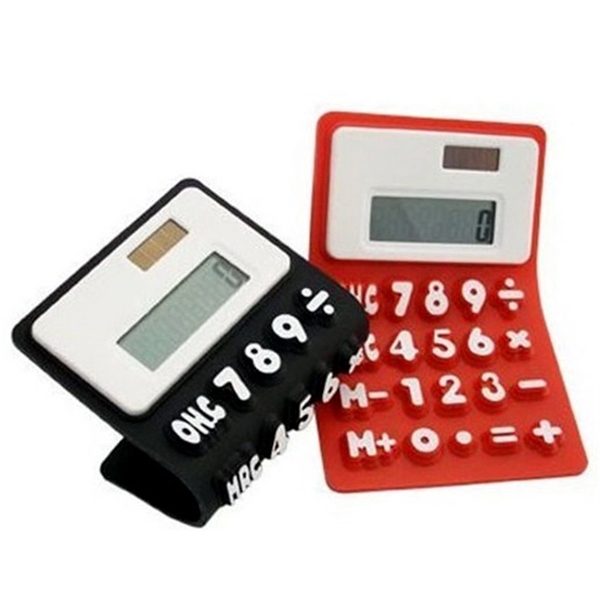 Mini Flexible Silicone Calculator