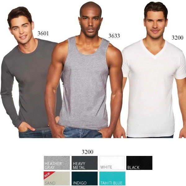 Next Level Men's Premium Fitted V-Neck Tee Shirt