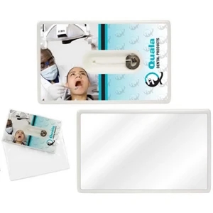 Credit Card Style Dental Floss with Mirror