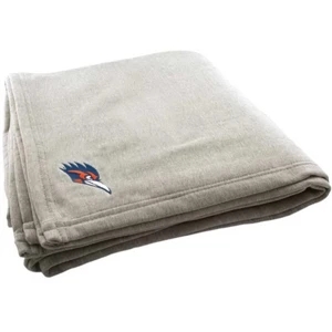 Embroidered Oversized Jersey Blanket