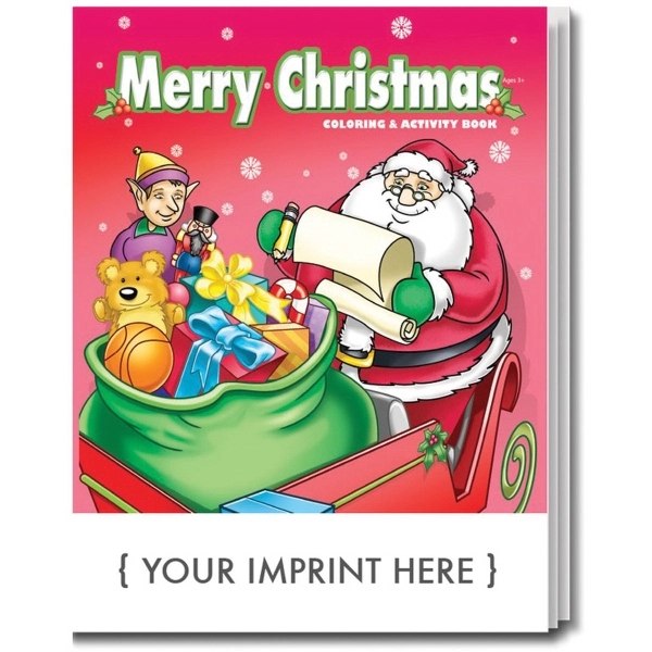 Merry Christmas Coloring Book - Image 1