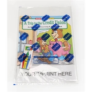 A Trip to the Credit Union Coloring Activity Book Fun Pack