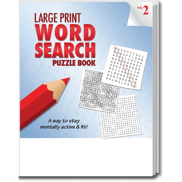 PUZZLE PACK, LARGE PRINT Word Search Puzzle Set - Volume 2 - Image 3