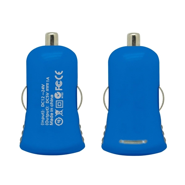 Candy USB Car Charger - Blue - Image 2