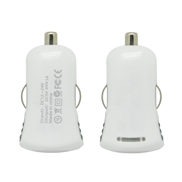 Candy USB Car Charger - White - Image 2