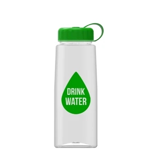 26 oz Tritan Flair Bottle with Tethered Lid