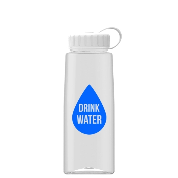 26 oz Tritan Flair Bottle with Tethered Lid - Image 5