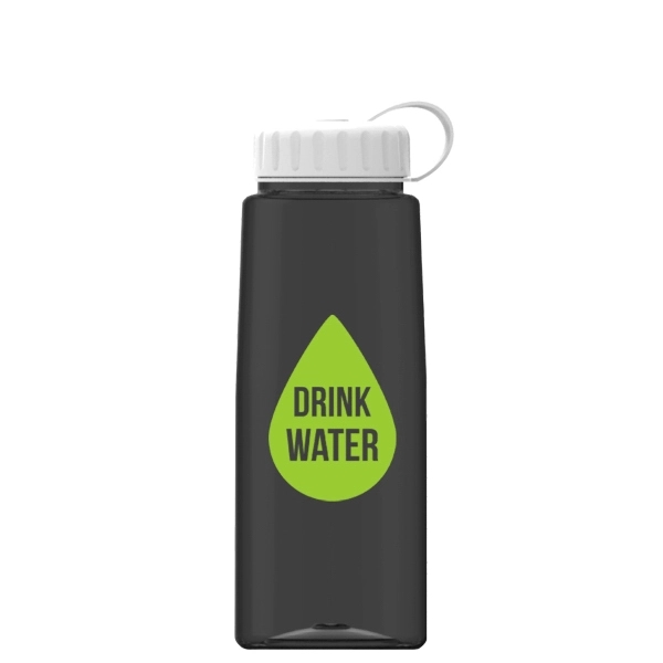26 oz Tritan Flair Bottle with Tethered Lid - Image 6