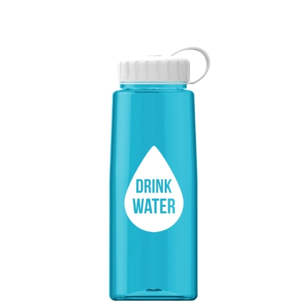 26 oz Tritan Flair Bottle with Tethered Lid - Image 10