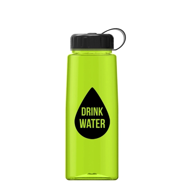 26 oz Tritan Flair Bottle with Tethered Lid - Image 14