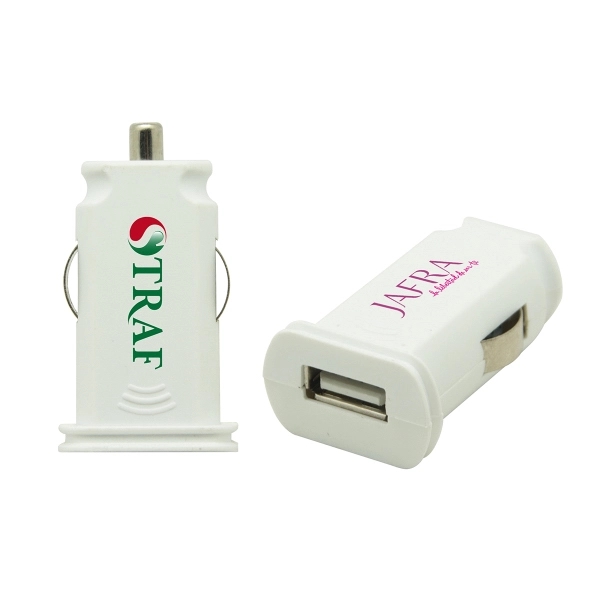 Sorrow USB Car Charger - White - Image 1