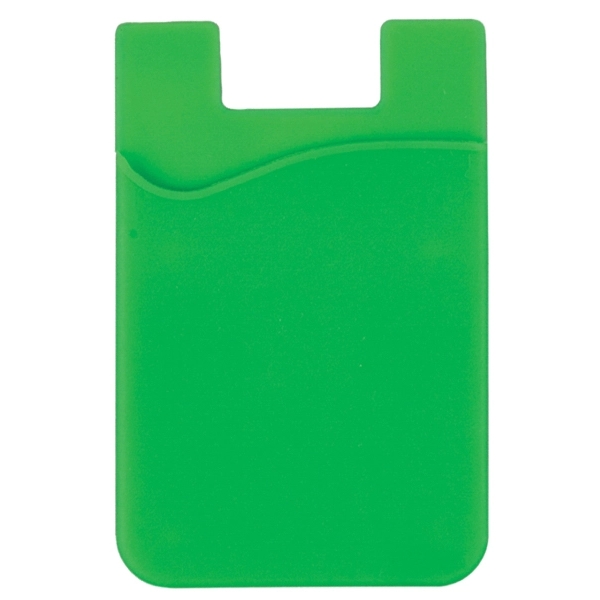 Slim Pocket for Mobile Devices Silicone Wallet - Image 7