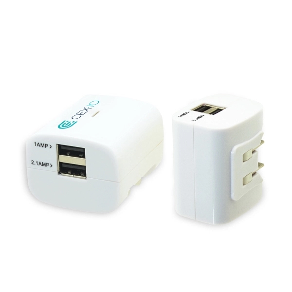 Orca USB Wall Charger - White - Image 1