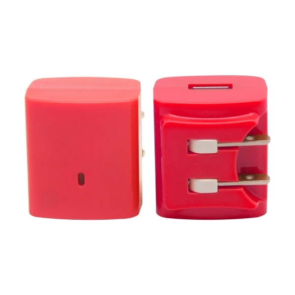 Whale USB Wall Charger - Red - Image 2