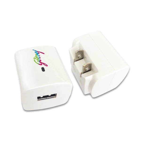 Whale USB Wall Charger - White - Image 1