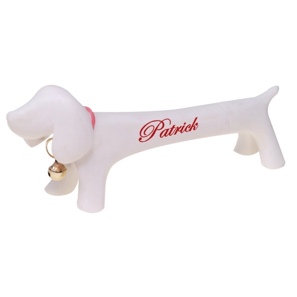 Stretch Dog Plastic Cap Off Ballpoint Pen - Image 2