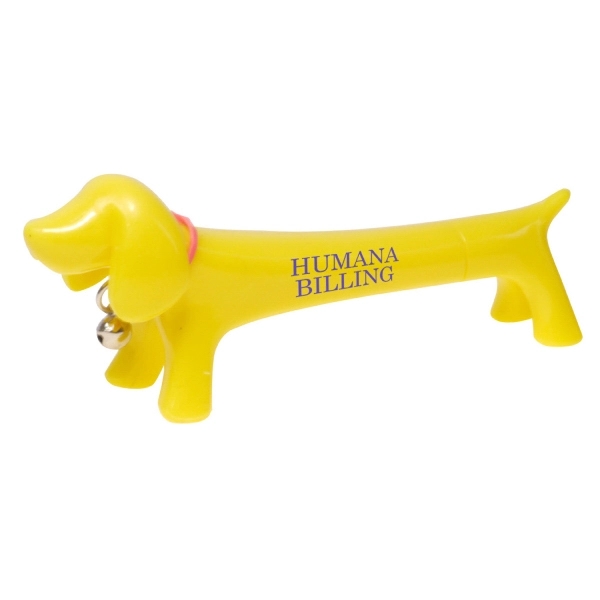 Stretch Dog Plastic Cap Off Ballpoint Pen - Image 3