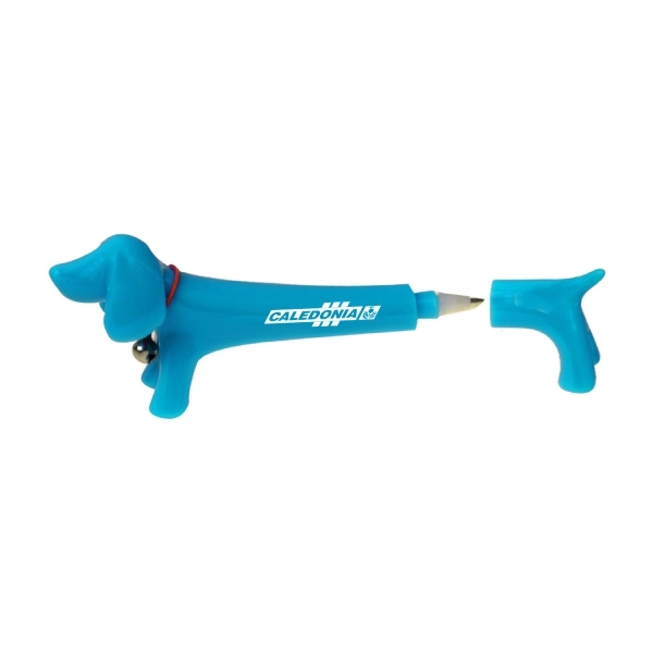Stretch Dog Plastic Cap Off Ballpoint Pen - Image 10