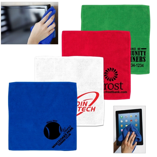 Lily 300GSM Heavy Duty Microfiber Towel & Screen Cleaner - Image 1