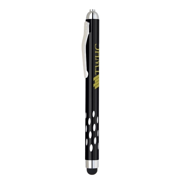Metal Gravity Ballpoint Pen with Stylus - Image 3