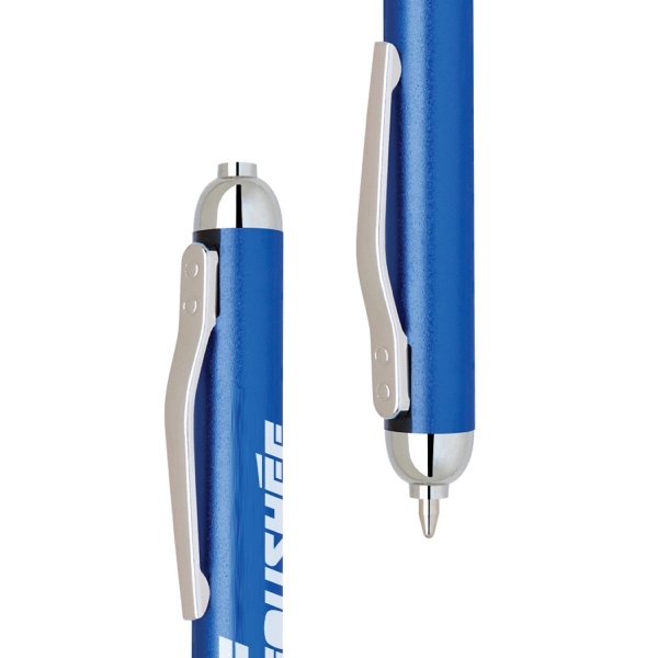 Metal Gravity Ballpoint Pen with Stylus - Image 5