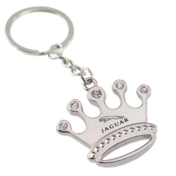 Metal Crown Key Tag - Image 1