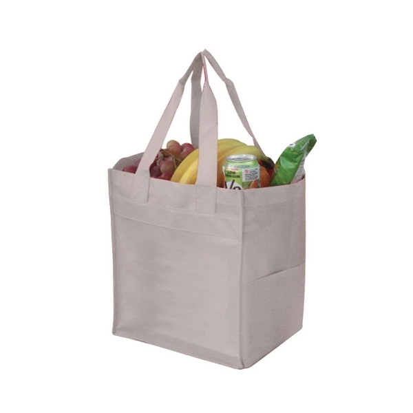 10" Eco Grocery Tote - Image 6