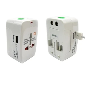 Universal Power Adapter With USB