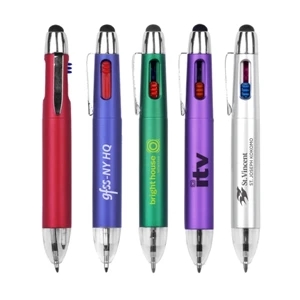2 Color Ballpoint Pen with Stylus