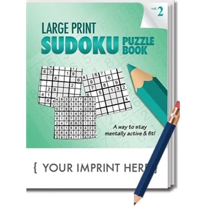 PUZZLE PACK LARGE PRINT Sudoku Puzzle Book Set - Volume 2