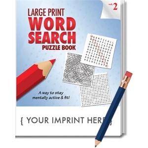 PUZZLE PACK, LARGE PRINT Word Search Puzzle Set - Volume 2