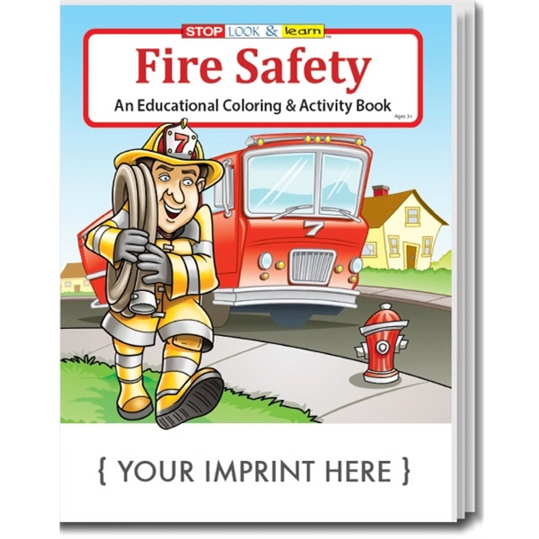 Fire Safety Coloring Book - Image 1