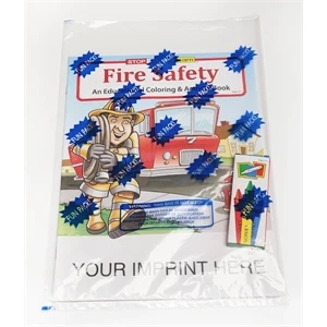 Fire Safety Coloring Book Fun Pack