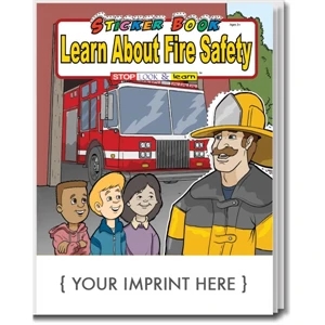 Learn About Fire Safety Sticker Book
