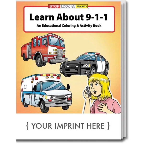 Learn About 9-1-1 Coloring and Activity Book