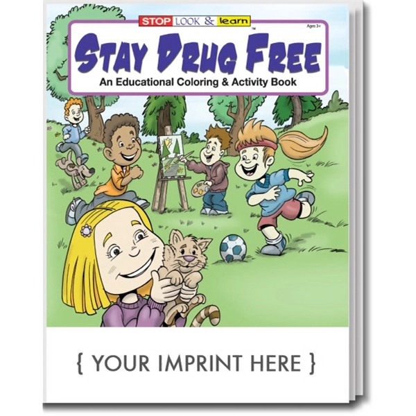 Coloring Book: Stay Drug Free Coloring Book - Image 1