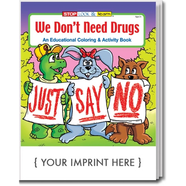Coloring Book: We Don't Need Drugs - Image 1