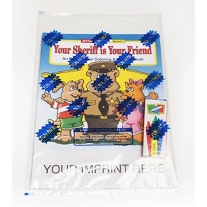 Your Sheriff is Your Friend Coloring Book Fun Pack