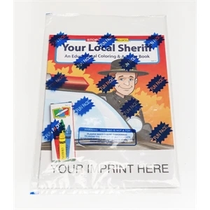 Your Local Sheriff Coloring Book Fun Pack