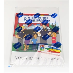 A Visit to the Police Station Coloring Book Fun Pack