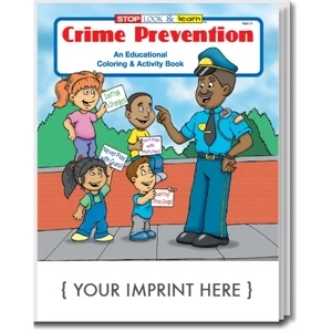 Crime Prevention Coloring and Activity Book