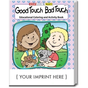 Good Touch Bad Touch Coloring and Activity Book