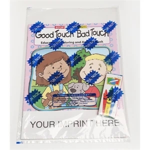 Good Touch Bad Touch Coloring and Activity Book Fun Pack